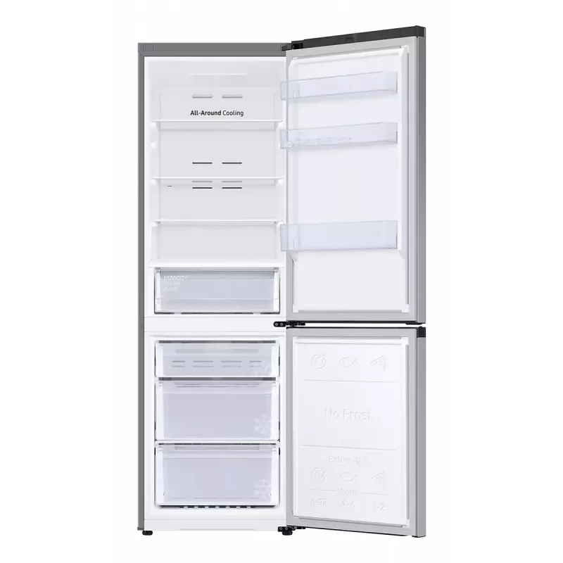 Šaldytuvas Samsung RB34C600ESA nerūdijančio plieno, 344 L