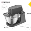 Virtuvinis kombainas Kenwood KHC30.070GY – 1000 W, 4,3 L nerūdijančio plieno dubuo, pilkas