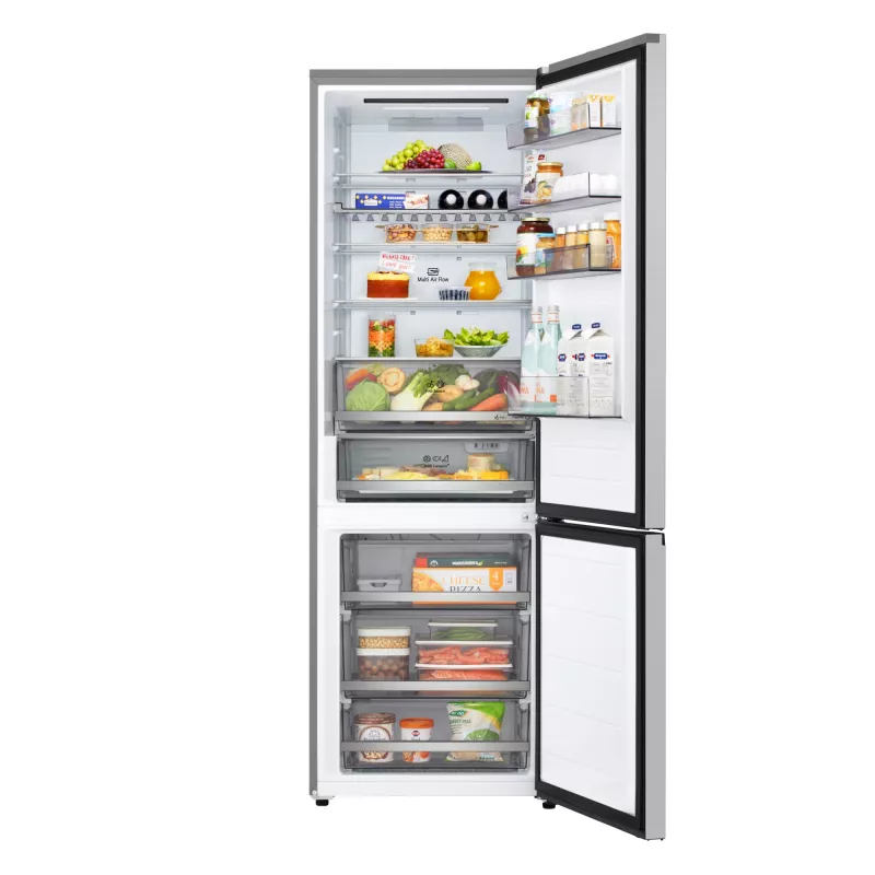 LG GBBW322DPY Laisvai pastatomas šaldytuvas 465 L Sidabrinis