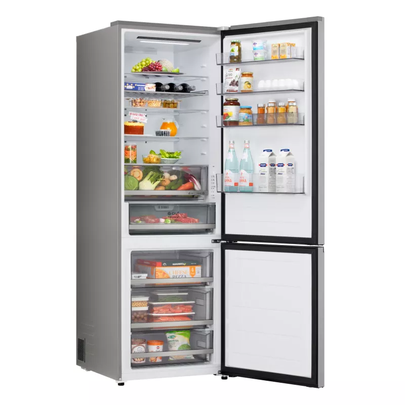 LG GBBW322DPY Laisvai pastatomas šaldytuvas 465 L Sidabrinis