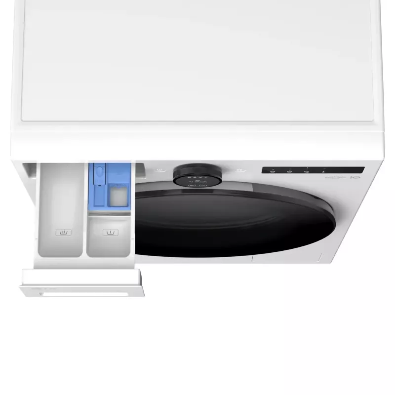 LG F4X7011TWS Skalbimo mašina su priekiniu pakrovimu 11 kg 1400 aps./min. Balta
