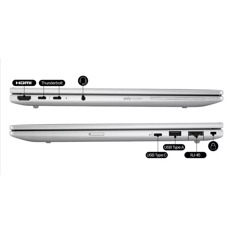 Nešiojamas kompiuteris HP EliteBook 8 G1i 14 colių Intel Core Ultra 7 32GB RAM 1TB SSD Intel Graphics Win 11 Pro
