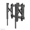 Neomounts LED-VW2500BLACK1 vaizdo sienos laikiklis, 70 kg, 81,3 cm (32 col.), 190,5 cm (75 col.), 200 x 200 mm, 600 x 600 mm, 0-6°