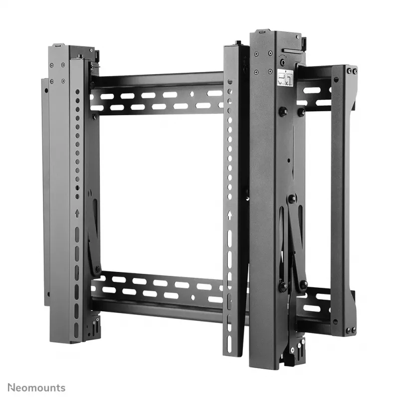 Neomounts LED-VW2500BLACK1 vaizdo sienos laikiklis, 70 kg, 81,3 cm (32 col.), 190,5 cm (75 col.), 200 x 200 mm, 600 x 600 mm, 0-6°