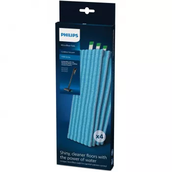 Valymo pagalvėlė Philips XV1670 garų šluotai Mėlyna 4 vnt.