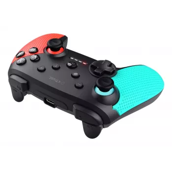 Trust GXT 1246B Muta juodas, mėlynas, raudonas Bluetooth žaidimų pultas, skirtas Nintendo Switch, Nintendo Switch Lite