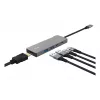 USB Type-C centrinis įrenginys TRUST 26062 — HDMI + USB 3.2 Gen 1 Type-A & Type-C, pilkas, 5 prievadai