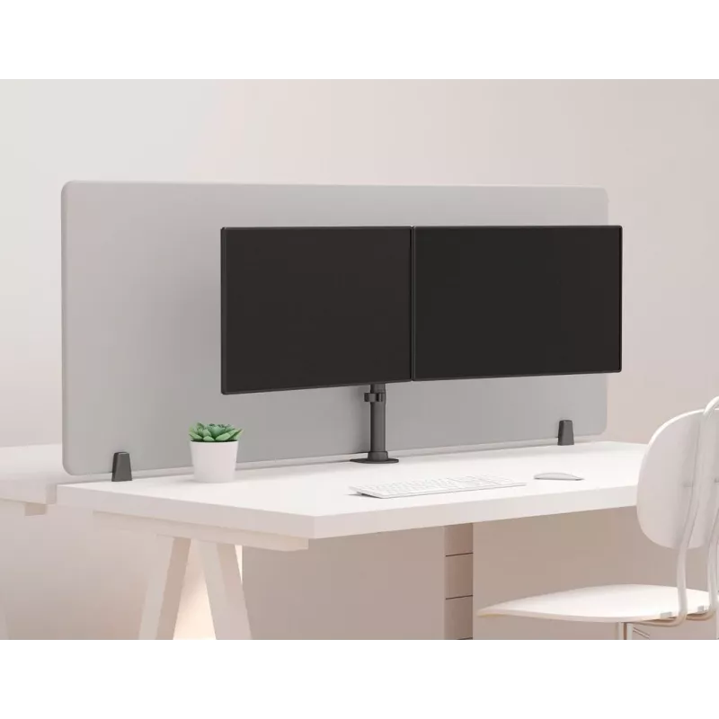 Multibrackets M Deskmount Basic Dual – Dvigubas monitoriaus laikiklis stalui