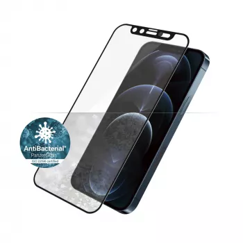 PanzerGlass ® CamSlider® Ekrano apsauginis stiklas iPhone 12 Pro Max | nuo krašto iki krašto