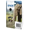 Epson Elephant vienetinis juodas 24 Claria Photo HD kasetė, juoda, pigmentinis rašalas, 5,1 ml, 1 vnt., 240 puslapių, vienetinė pakuotė