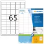 HERMA Premium adresų etiketės A4 38,1x21,2 mm 6500 vnt.