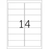 HERMA Premium adresų etiketės A4 99,1x38,1 mm 1400 vnt.