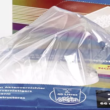Rexel plastikiniai maišai plačiaįėjiams smulkintuvams 175 l (100 vnt.)