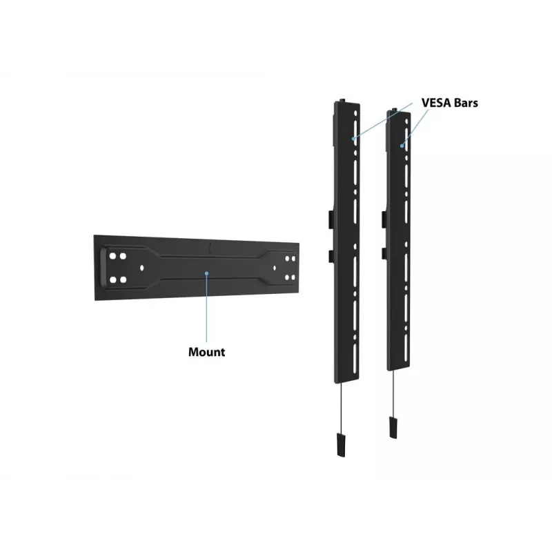 Multibrackets M VESA Super Slim Fixed 400 MAX sieninis laikiklis televizoriui