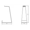 Ausinių laikiklis Multibrackets M Headset Holder stalinis juodas