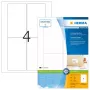 Adresų etiketės Premium HERMA 4472 A4 78,7x139,7 mm 400 vnt.