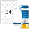 Savaime lipni etiketė spausdintuvui HERMA 8023 A4 Ø 40 mm