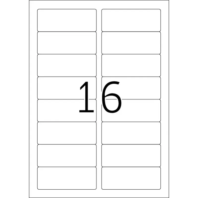 HERMA Premium adresų etiketės A4 88,9x33,8 mm 1600 vnt.