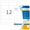 Lipnūs etikečių lapai HERMA skaidrūs matiniai A4 97x42,3 mm plėvelė 300 vnt.