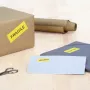 Lipnūs etikečių lapai HERMA Coloured Labels A4 25,4x10 mm geltoni