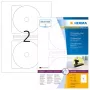 Lipnių etikečių rinkinys HERMA CD etiketės Maxi A4 Ø 116 mm