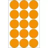 Lipnūs apskritimai HERMA 2274 švytinčiai oranžiniai 32mm 360 vnt