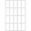 HERMA universalios etiketės 19x40 mm balto matinio popieriaus rašymui ranka