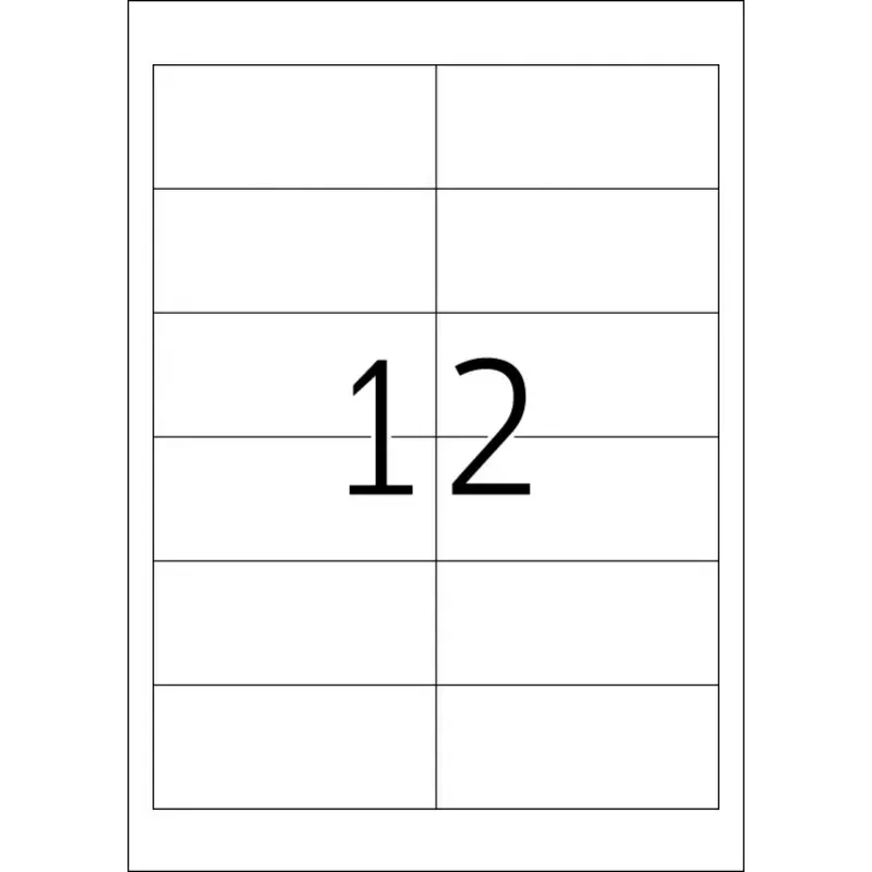 Lipni etiketė spausdintuvui HERMA Labels Premium A4 97x42,3 mm
