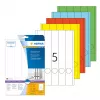 HERMA A4 failų etiketės 38x297 mm balto matinio nepermatomo popieriaus 125 vnt.
