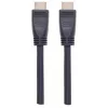 Manhattan HDMI laidas 4K@60Hz su Ethernet - CL3, 8m, tinkamas montavimui sienoje, Vyriškas-Vyriškas, Juodas, Ultra HD 4k x 2k, Visą gyvenimą trunkanti garantija