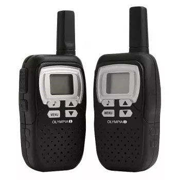 Radiostacija Olympia PMR 1208 8 kanalų 446 MHz Juoda