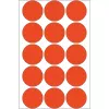 HERMA universalios etiketės 480 vnt apvalios raudonos 32 mm
