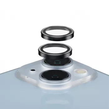 PanzerGlass ® Hoops® kameros objektyvo apsauga juoda iPhone 14 | 14 Plus
