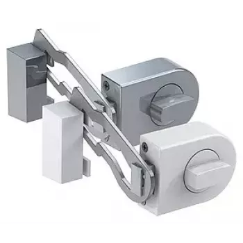 Latch Olympia RS 50R – balta, aukštis 27 mm, gylis 128 mm, svoris 1,04 kg