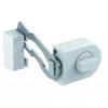 Latch Olympia RS 50R – balta, aukštis 27 mm, gylis 128 mm, svoris 1,04 kg
