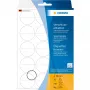 Sandarinimo etiketės perforuotos HERMA 2279 Ø 32 mm apvalios skaidrios itin stipraus lipnumo matinė plėvelė