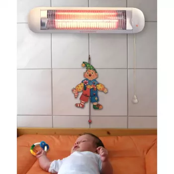 Elektrinis šildytuvas Olympia BS 50 vidaus patalpoms baltas 600 W