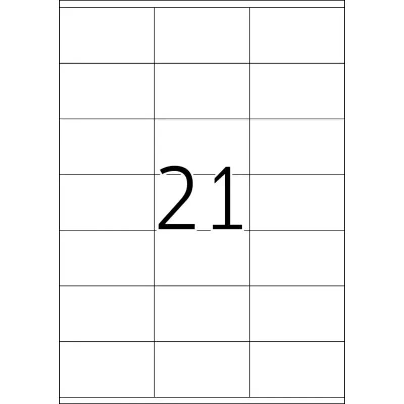 Lipnūs etikečių lapai HERMA Labels Premium A4 70x41 mm 2100 vnt.