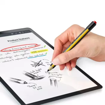 Staedtler 180J 22-1 Noris Digital jumbo pieštukas ekranui juodai geltonas