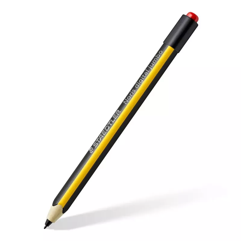 Staedtler 180J 22-1 Noris Digital jumbo pieštukas ekranui juodai geltonas