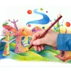 Spalvotų pieštukų rinkinys Staedtler 185 C18 įvairiaspalvis 18 vnt.