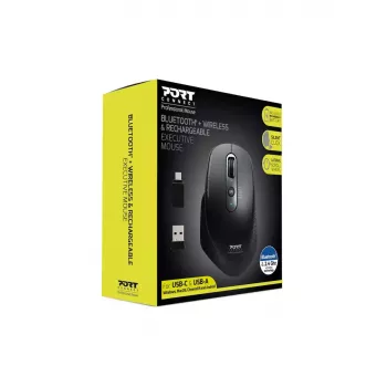 Belaidė pelė Port Designs 900716 RF Wireless + Bluetooth