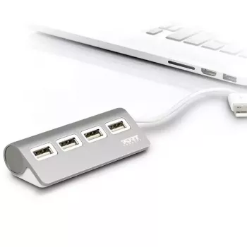 USB 2.0 4 prievadų šakotuvas Port Designs 900120