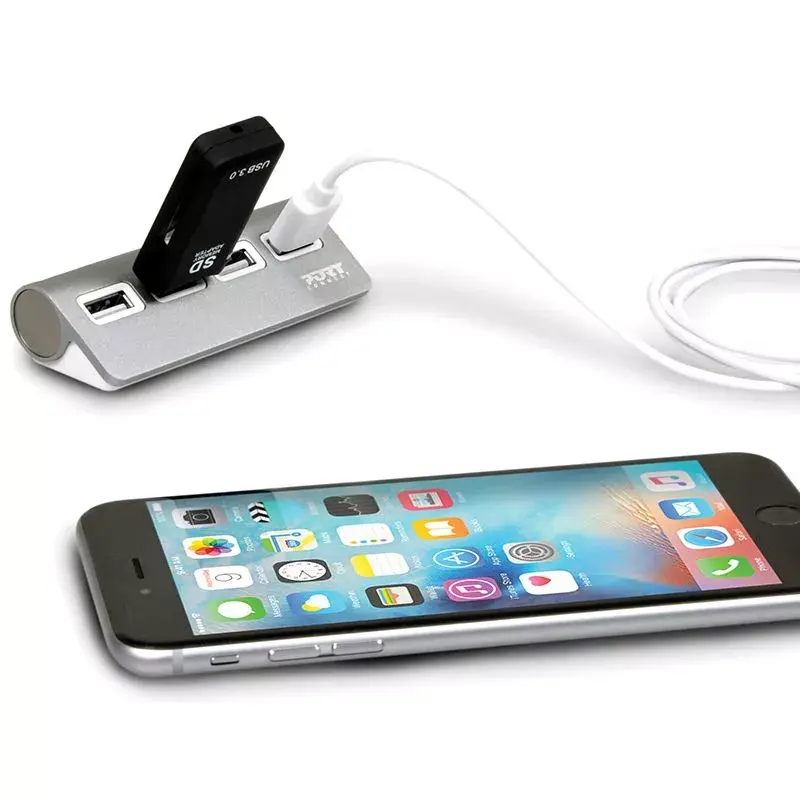 USB 2.0 4 prievadų šakotuvas Port Designs 900120