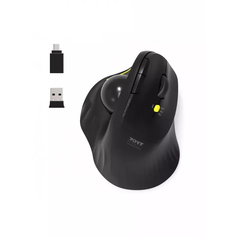 Port Designs 900719 belaidė pelė su trackball ir Bluetooth