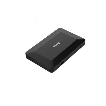 Hama 00200122 USB 2.0 keturių prievadų šakotuvas, 480 Mbit/s, juodas