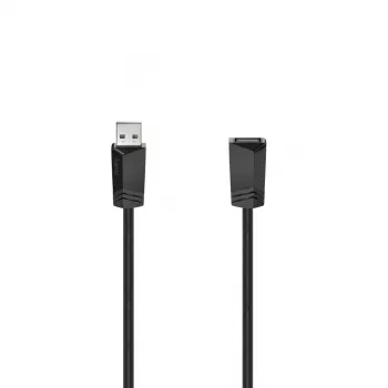 Hama 00200619 USB kabelis USB 2.0 1,5 m USB A juodas