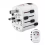 Hama World Travel Pro universalus kištukinis adapteris Baltas