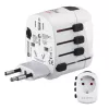 Hama World Travel Pro universalus kištukinis adapteris Baltas