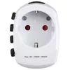 Hama World Travel Pro universalus kištukinis adapteris Baltas
